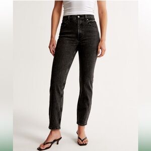 #27. Abercrombie & Fitch Love Curve The 90s Straight Ultra High Rise Jean
